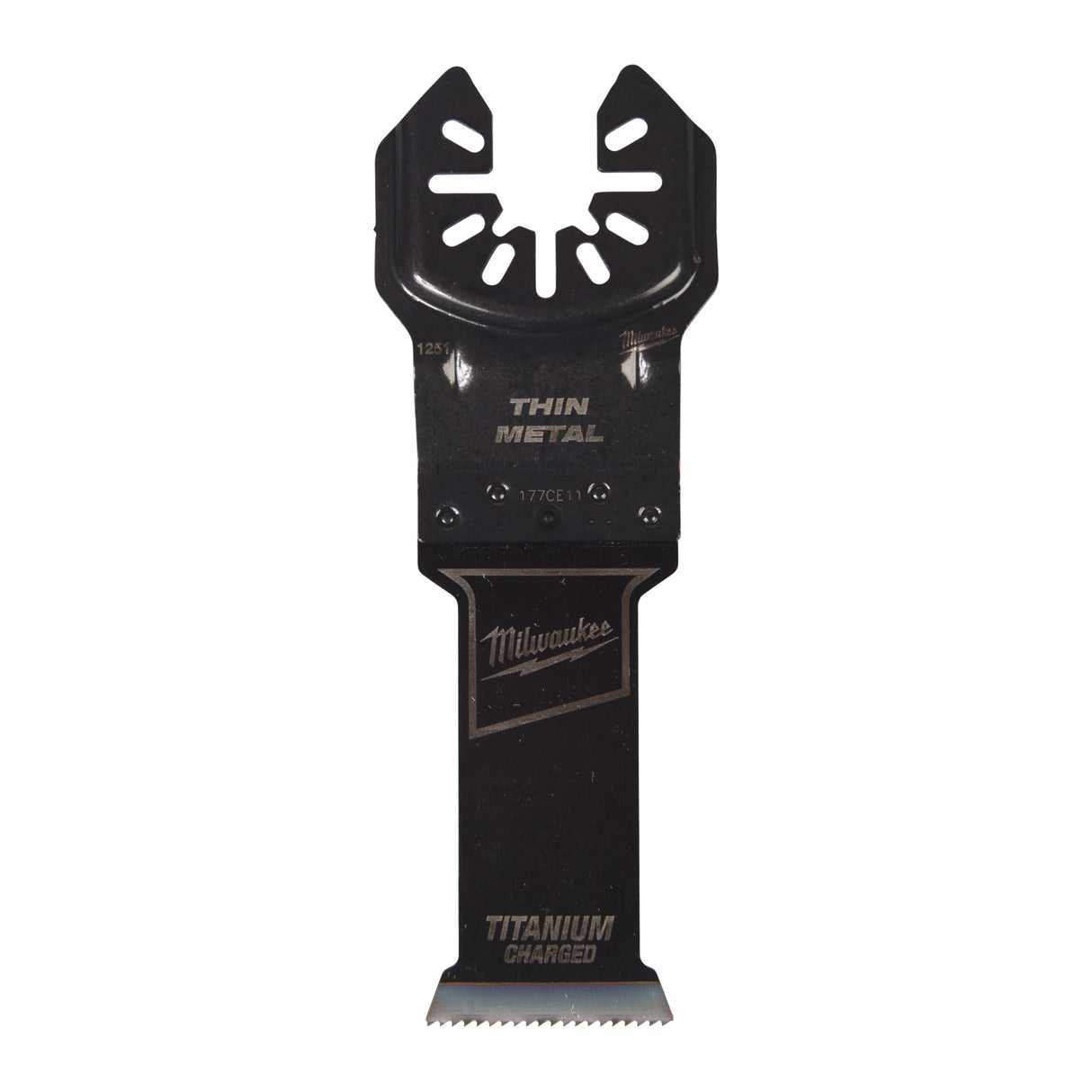 Milwaukee 48851259 Pânze bi-metalice cu acoperire îmbunătățită cu titan, cu lățime de tăiere mai îngustă și corp mai lung, concepute pentru tăierea metalelor moi, șuruburilor, cuielor, pvc și gips carton.