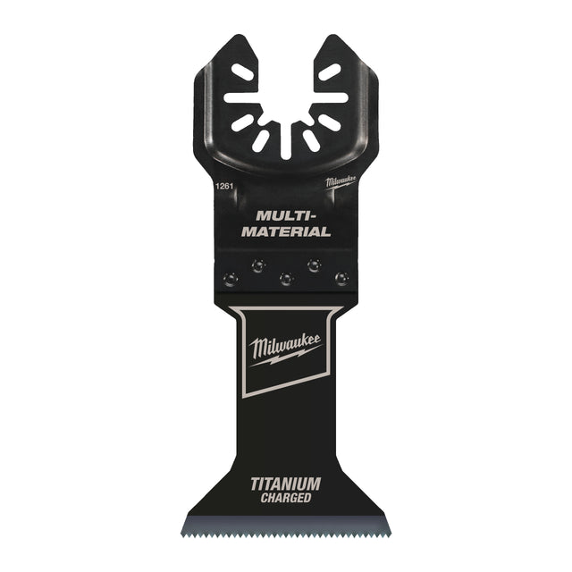 Milwaukee 48851261 Pânză bi-metal cu acoperire îmbunătățită cu titan pentru tăierea metalelor moi, șuruburilor, cuielor, pvc-ului și gips carton.
