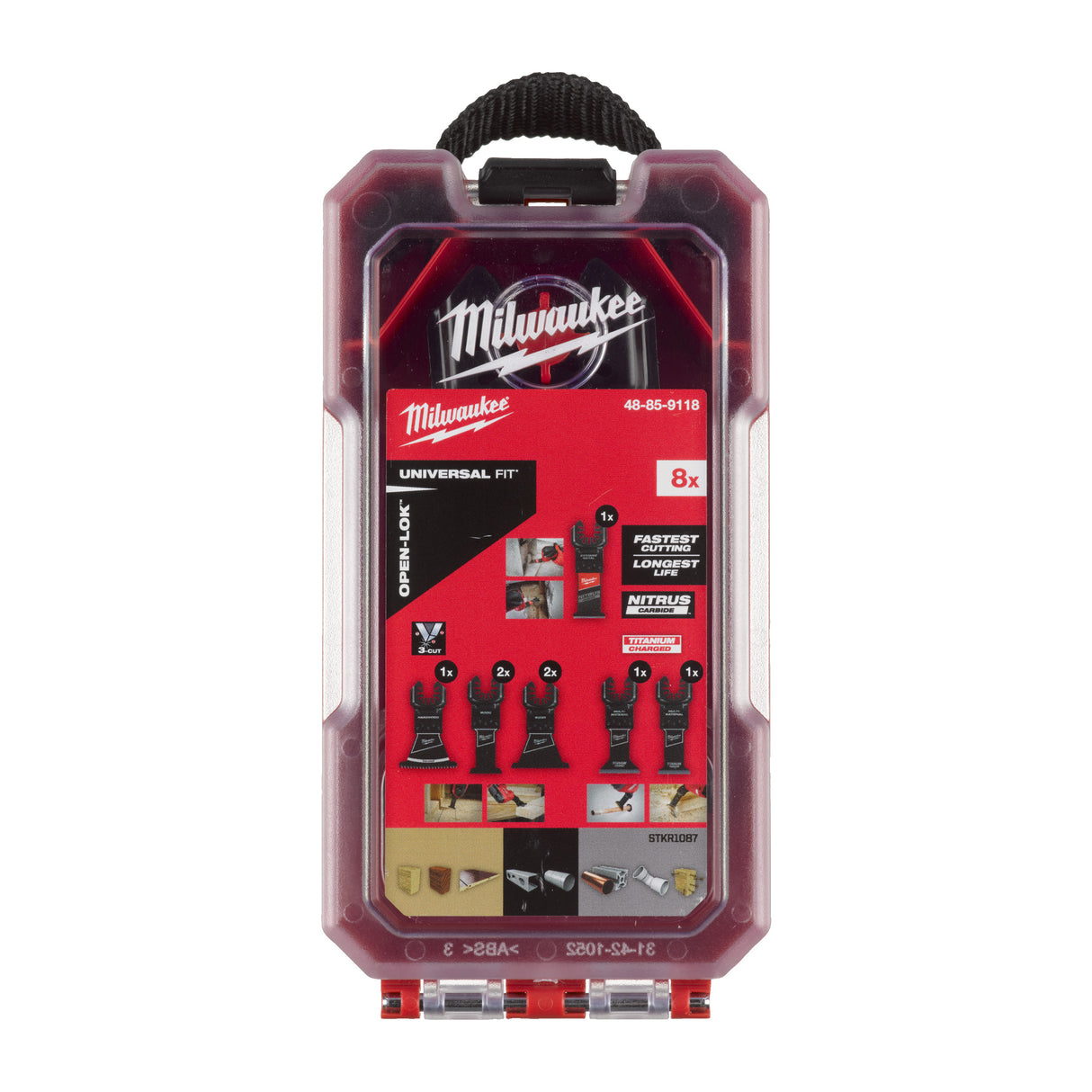 Milwaukee 48859118 Set 8 pânze