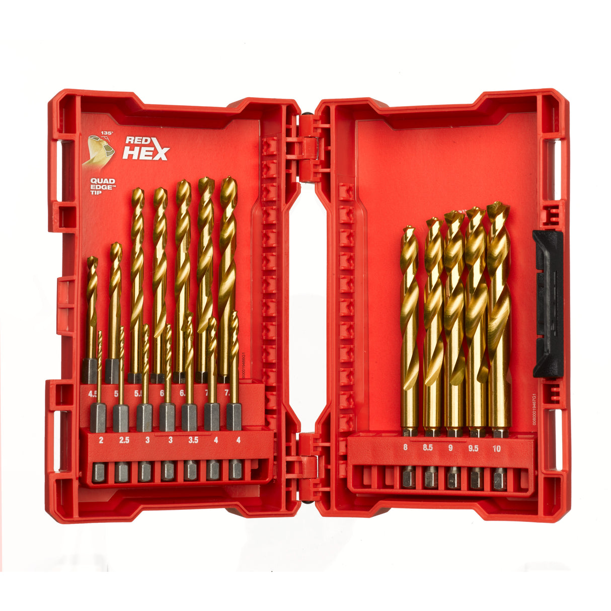 Milwaukee Burghiu pentru metal swave hss-g tin 19 bucăți - set 48894760