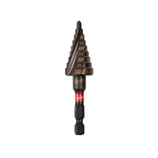 Burghie în trepte SHOCKWAVE™ IMPACT DUTY pentru metal și plastic Milwaukee
