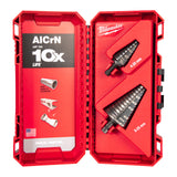 Milwaukee Set 2 burghie în trepte din cobalt 48899398