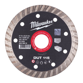 Discuri diamantate DUT Milwaukee