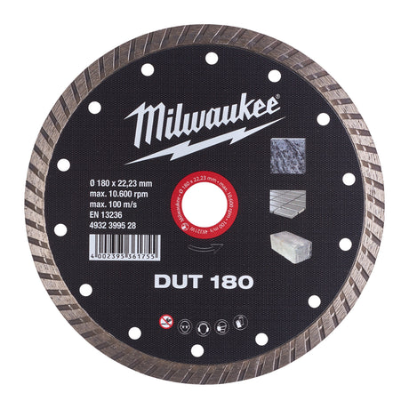 Discuri diamantate DUT Milwaukee