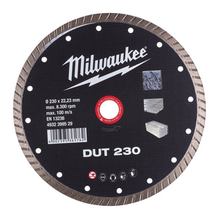 Discuri diamantate DUT Milwaukee