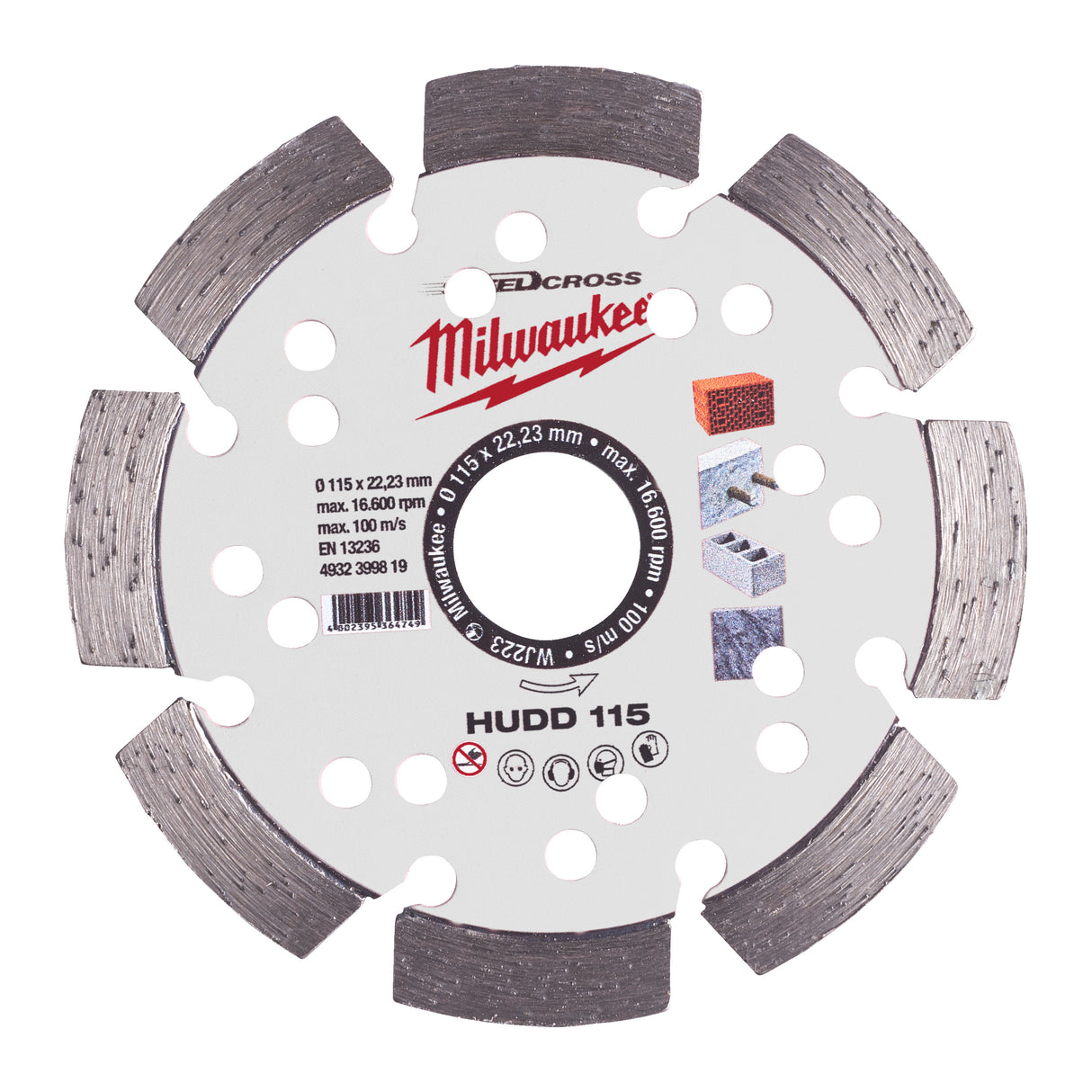 Milwaukee Disc diamantat hudd 115 mm 4932399819