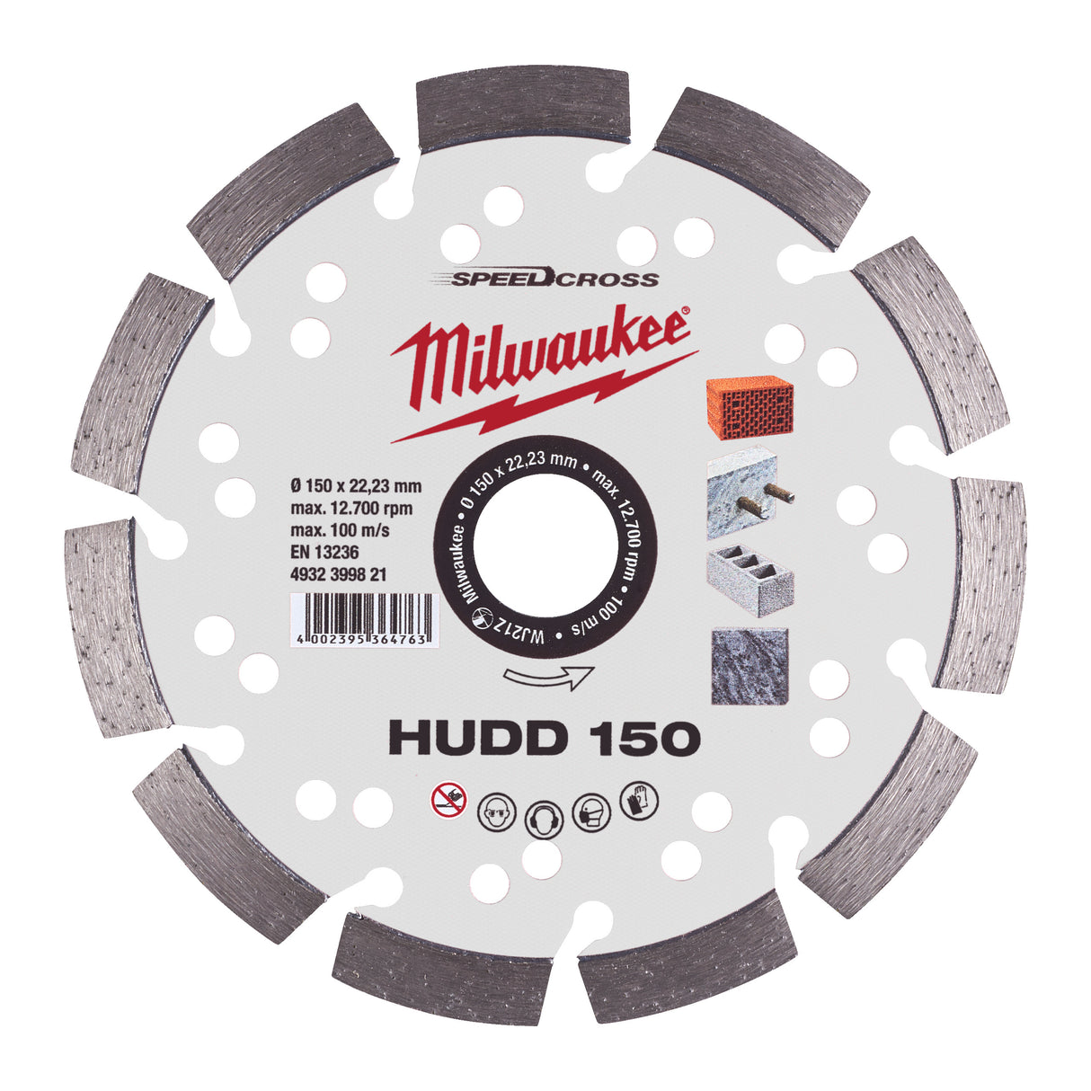 Milwaukee Disc diamantat hudd 150 mm 4932399821