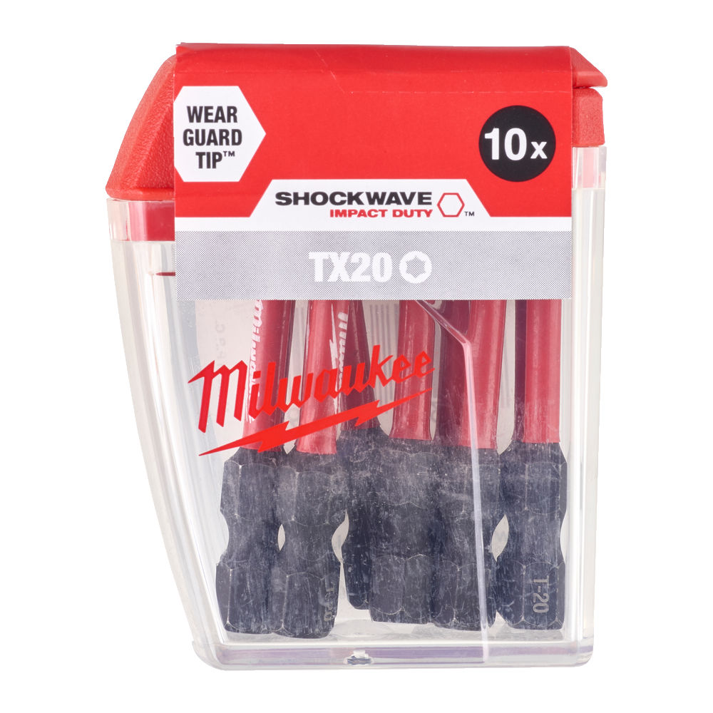 Biți TX pentru șurubelnițe SHOCKWAVE™ IMPACT DUTY Milwaukee