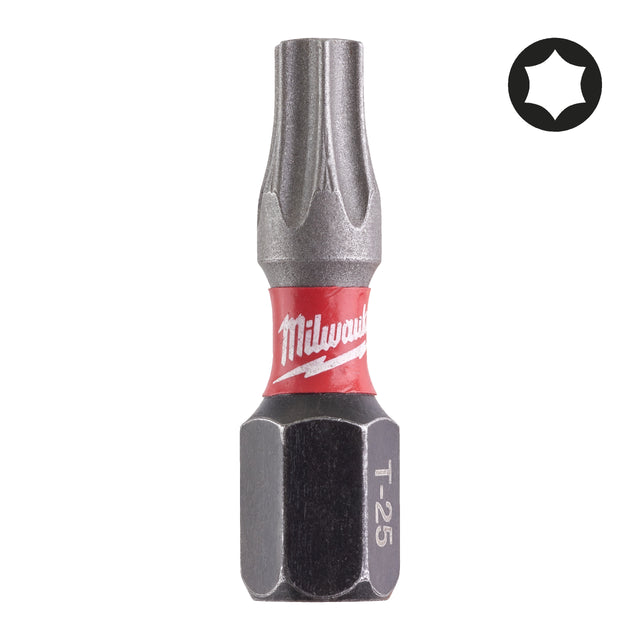 Milwaukee Cd SHOCKWAVE ir tx 25 x 25 mm (25 buc) - 10 buc. 4932430880
