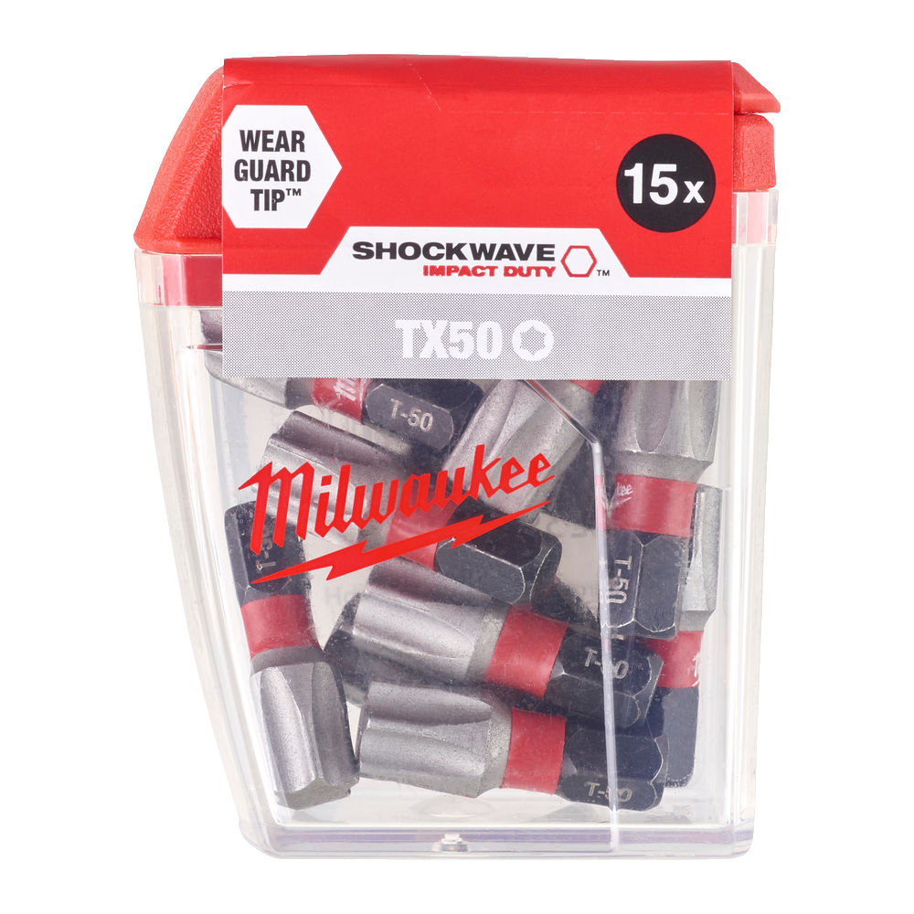 Biți TX pentru șurubelnițe SHOCKWAVE™ IMPACT DUTY Milwaukee