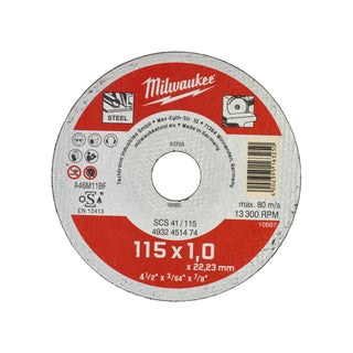 Discuri debitare metal - seria contractanți Milwaukee