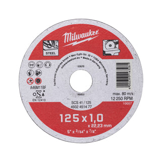 Discuri debitare metal - seria contractanți Milwaukee