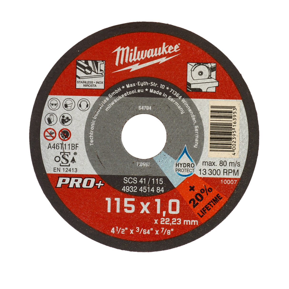 Discuri subțiri PRO+ pentru debitare metal Milwaukee