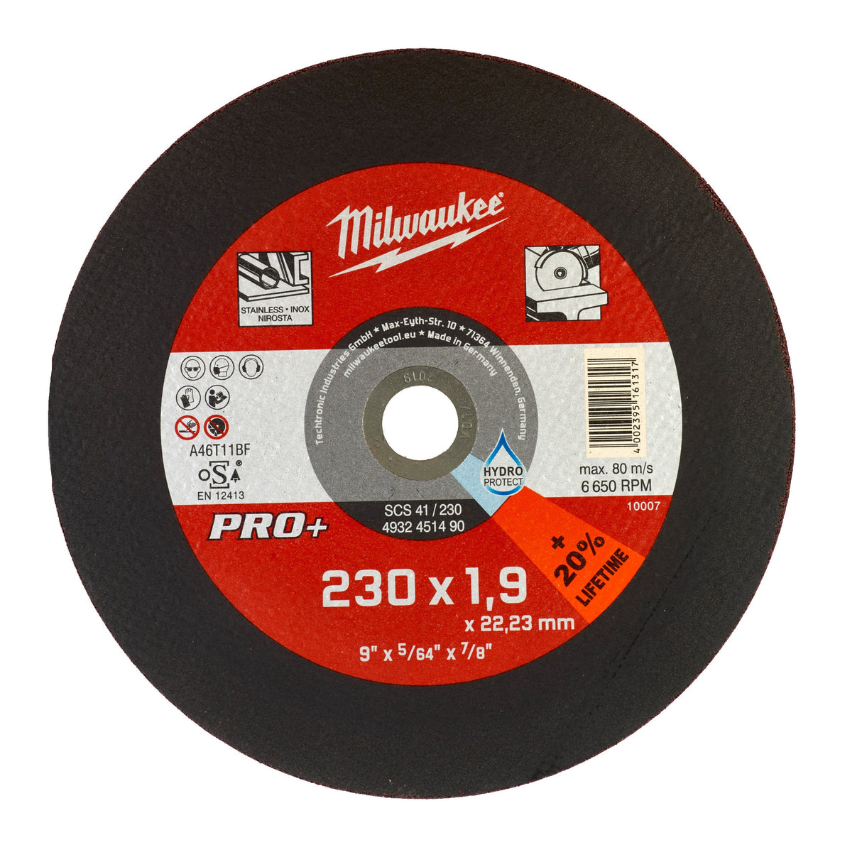 Discuri subțiri PRO+ pentru debitare metal Milwaukee