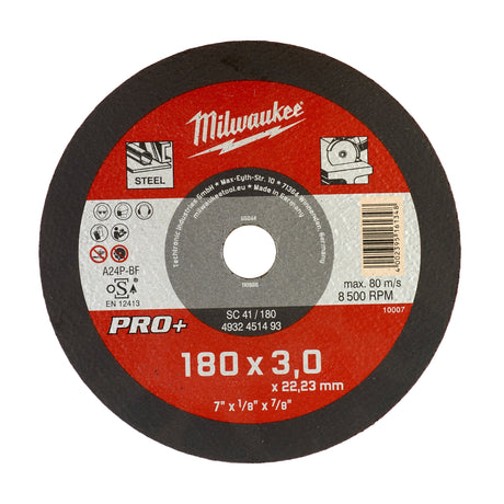 Discuri PRO+ pentru debitare metal Milwaukee