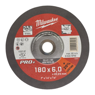 Discuri PRO+ pentru polizat metal Milwaukee