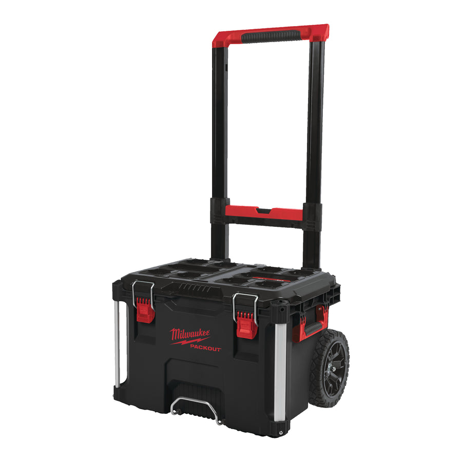 Cutie de depozitare Milwaukee PACKOUT™ cu roți, concepută pentru transportul ușor al uneltelor grele. Fabricată din polimeri rezistenți la impact, cu roți de 228 mm pentru teren accidentat și mânere telescopice din metal. Compatibilă cu sistemul modular PACKOUT™ pentru organizare versatilă.
Cutie de depozitare Milwaukee PACKOUT™ cu roți, concepută pentru transportul ușor al uneltelor grele. Fabricată din polimeri rezistenți la impact, cu roți de 228 mm pentru teren accidentat și mânere telescopice din metal. Compatibilă cu sistemul modular PACKOUT™ pentru organizare versatilă.