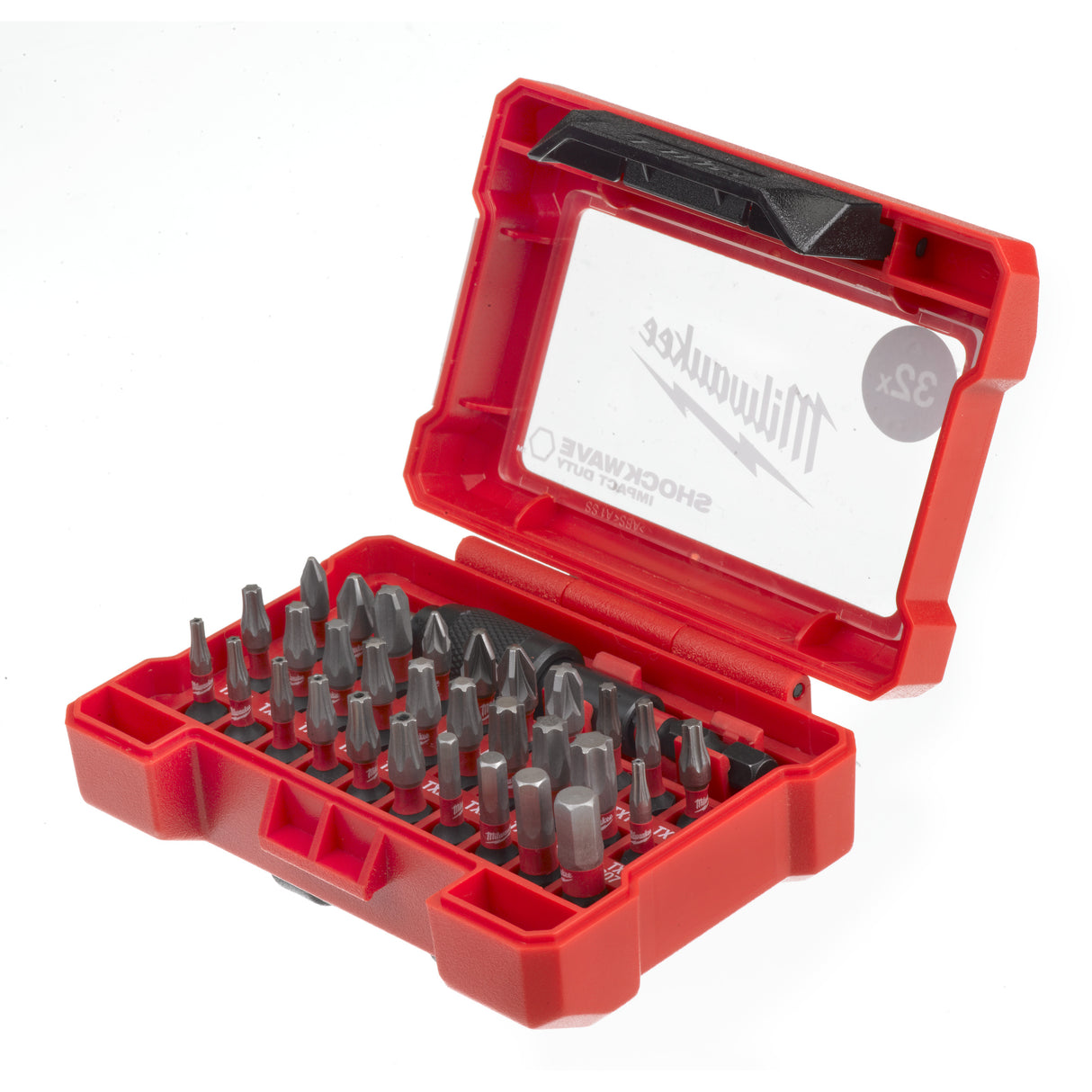 Milwaukee Set de biți SHOCKWAVE în casetă - 32 bucăți 4932464240