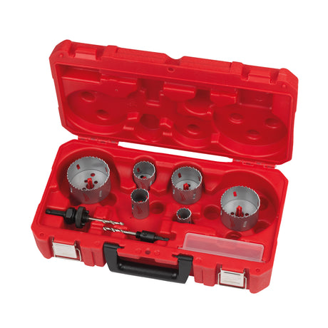 Milwaukee Carotă bi-metal contractor - set 10 bucăți 4932464719