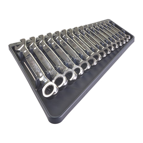 Milwaukee Set chei combinate, sistem metric - 15 bucăți 4932464994