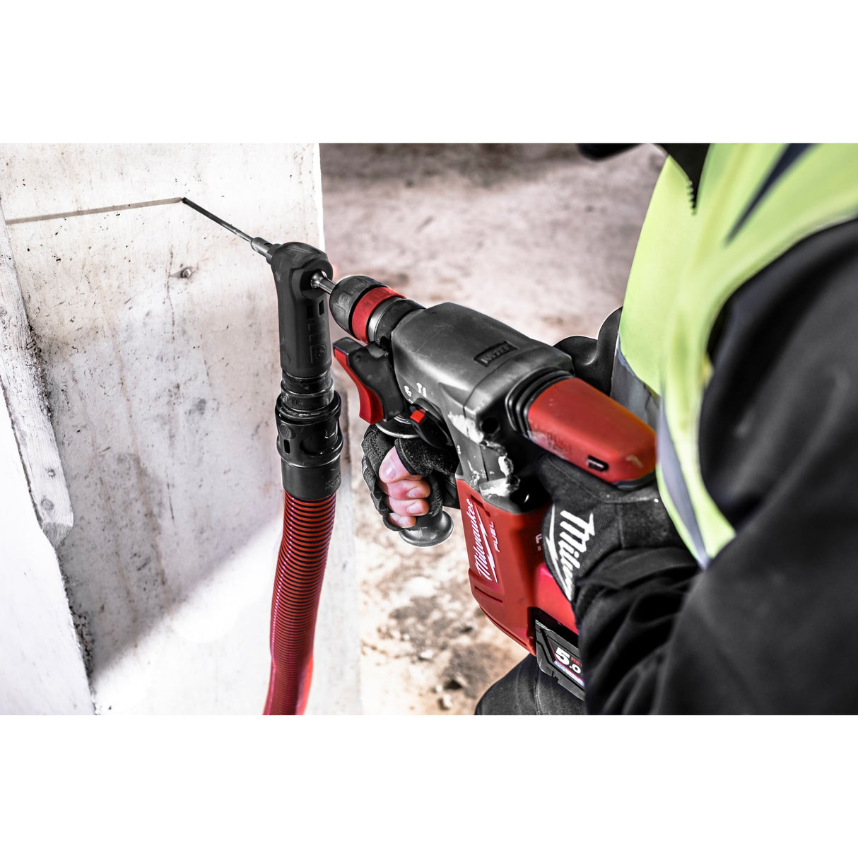 Burghie fără praf SDS-Plus - 4 tăișuri - Design dintr-o bucată Milwaukee