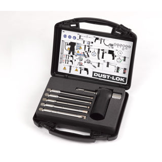 Burghie SDS-Plus DUST-LOK fără praf - 4 tăișuri - design modular Milwaukee