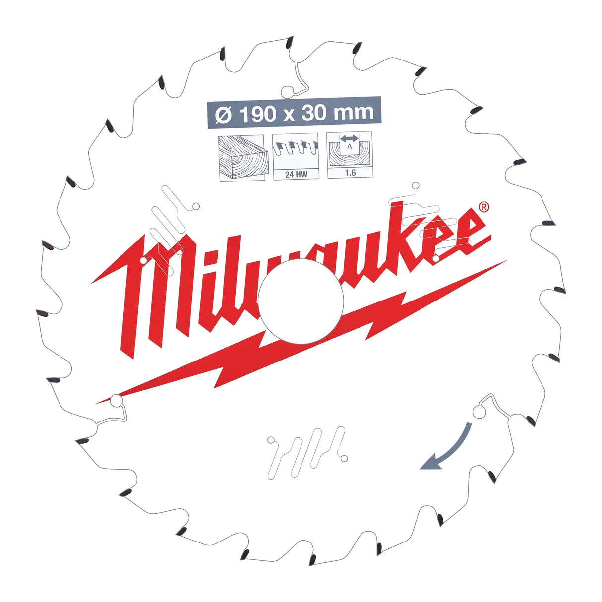 Pânze pentru fierăstraie circulare de mână Milwaukee