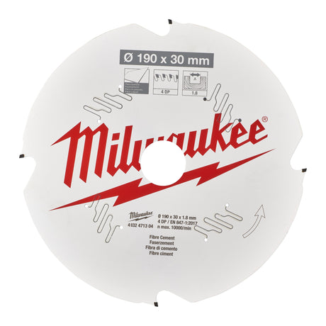 Milwaukee Csb p fc 190x30x1.8x4d 4932471304