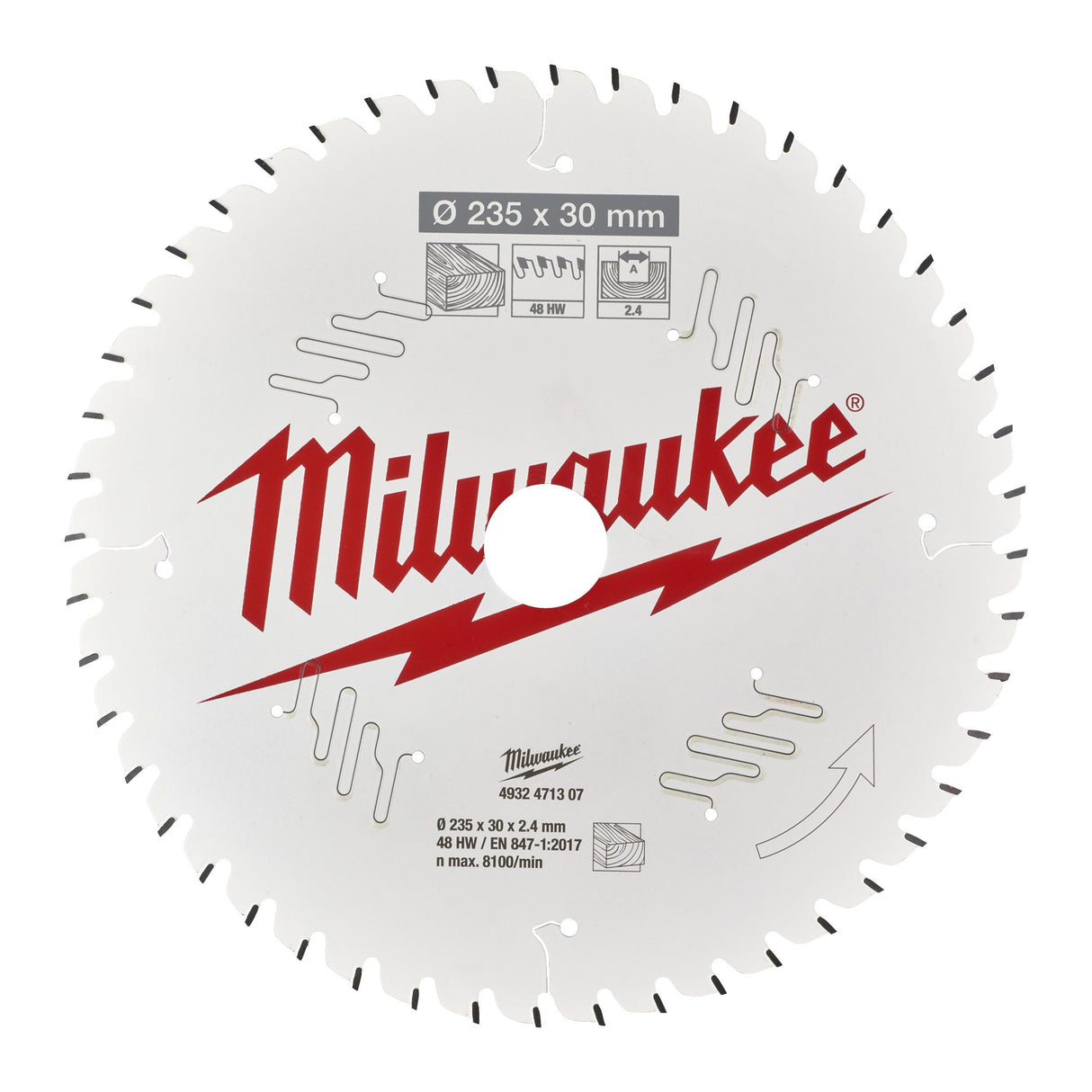 Pânze pentru fierăstraie circulare de mână Milwaukee