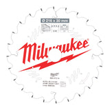 Pânze pentru fierăstrău tăieri înclinate Milwaukee