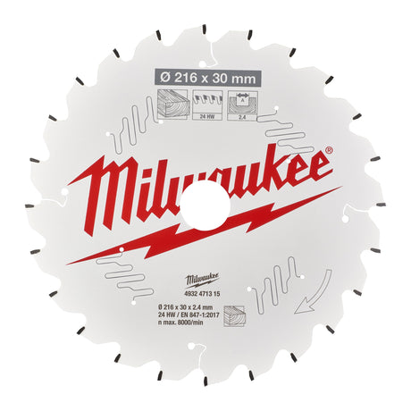 Milwaukee Csb ms w 216x30x2.4x24atb neg. 4932471315
