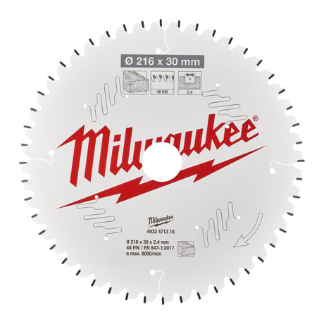 Milwaukee Csb ms w 216x30x2.4x48atb neg. 4932471316
