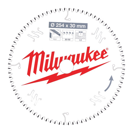 Milwaukee Csb ms alu254x30x3.0x80tf neg. 4932471318