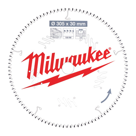 Milwaukee Csb ms w 305x30x3.0x100atb neg. 4932471322