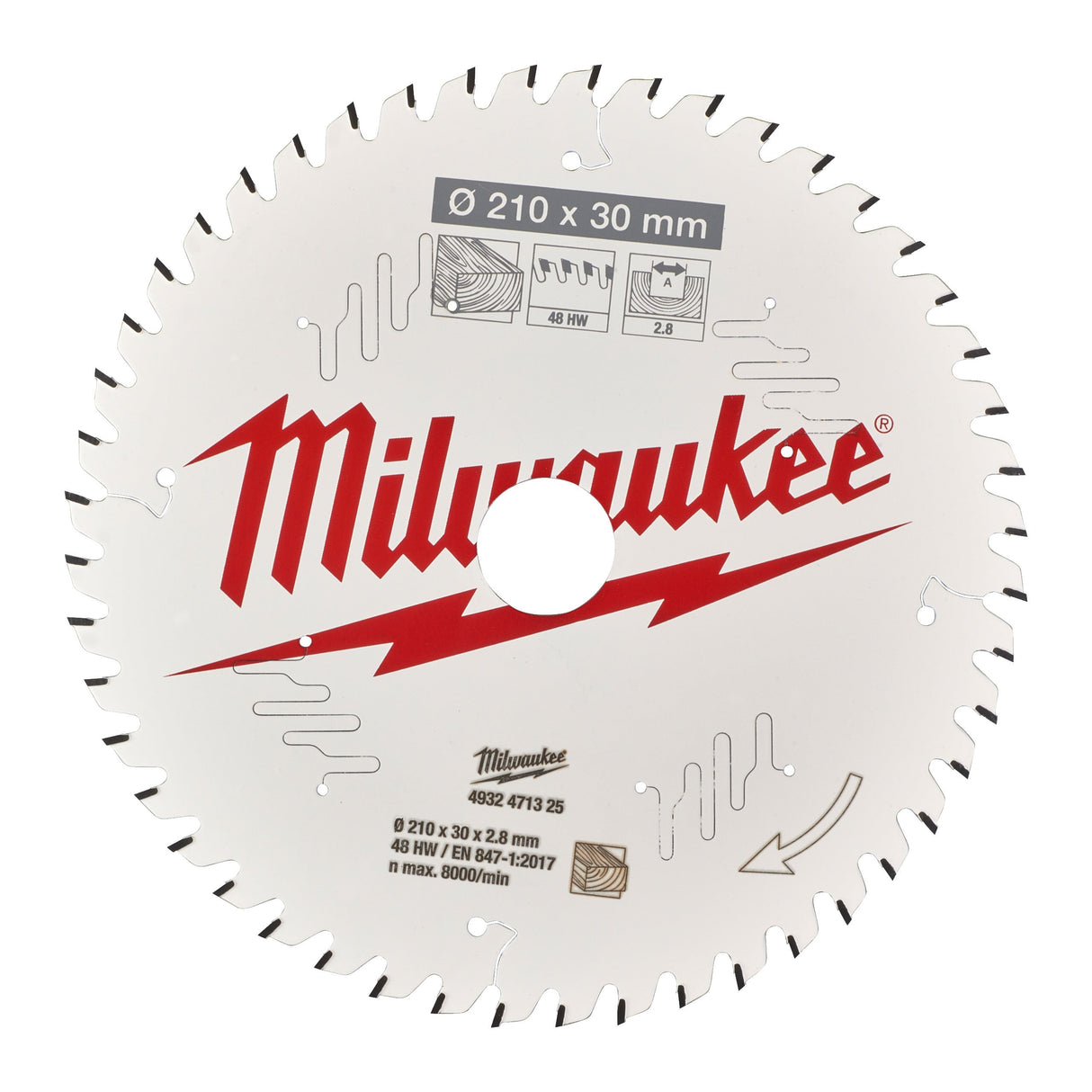 Pânze pentru fierăstraie circulare de mână Milwaukee