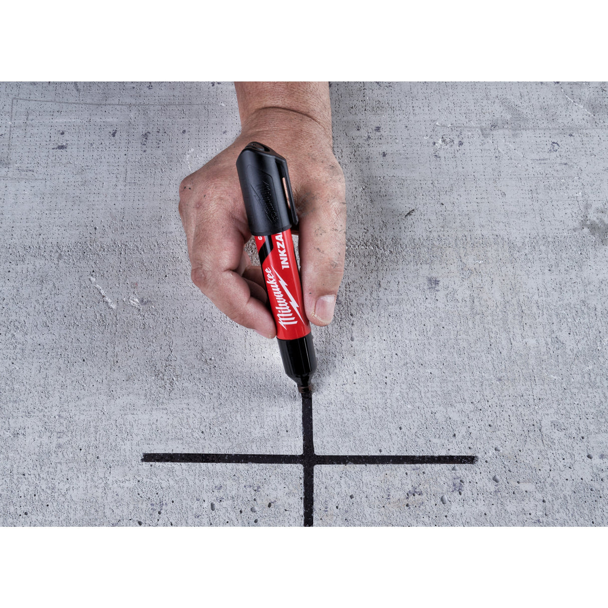Marker INKZALL™ cu vârf lat Milwaukee