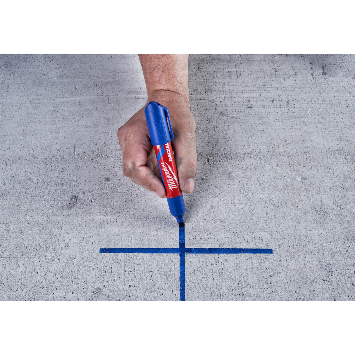 Marker INKZALL™ cu vârf lat Milwaukee