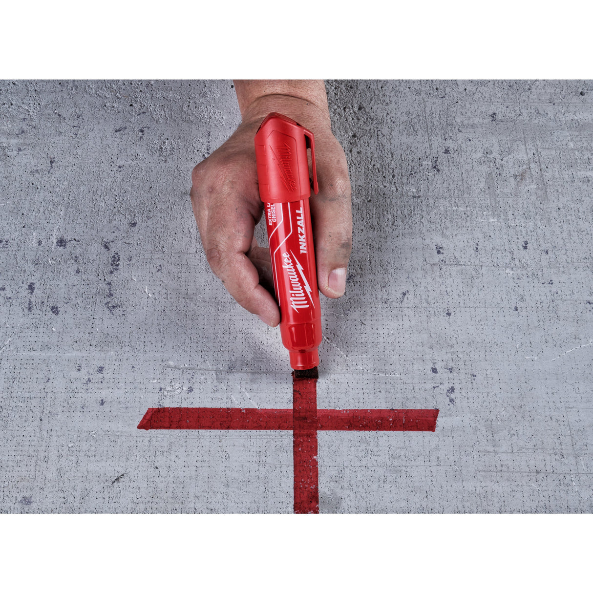 Marker INKZALL™ cu vârf lat Milwaukee
