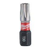 Biți TX BO pentru șurubelnițe SHOCKWAVE™ Impact Duty Milwaukee