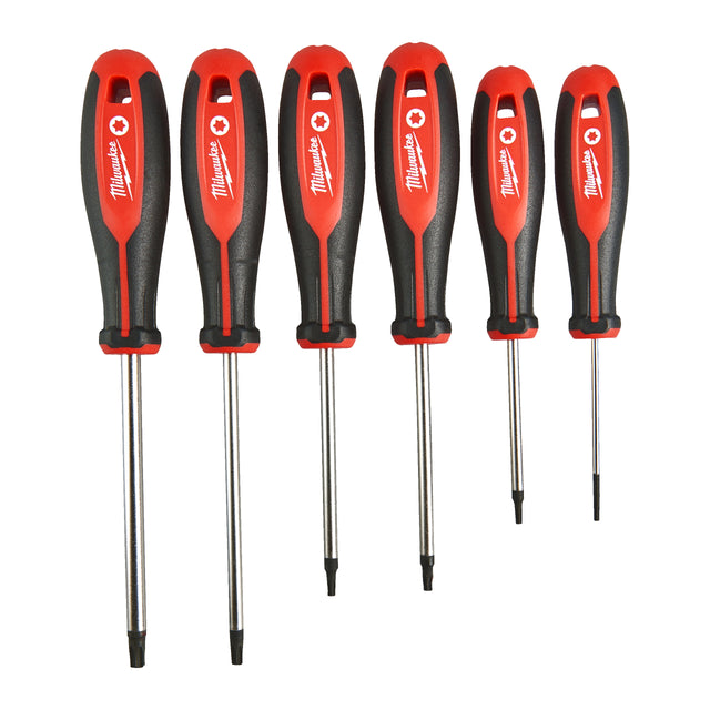 Milwaukee Set șurubelniță torx - 6 bucăți 4932471809