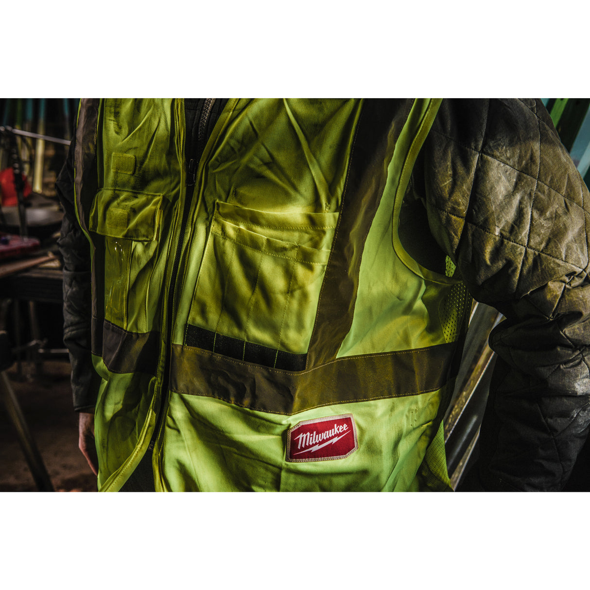 Milwaukee Vestă reflectorizantă galbenă - 4932471889