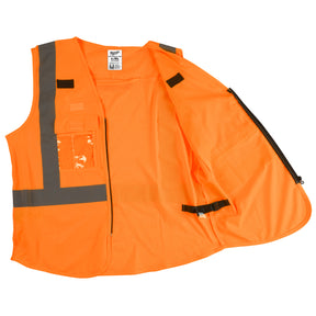 Milwaukee Vestă reflectorizantă portocalie - 4932471893
