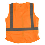 Milwaukee Vestă reflectorizantă portocalie - 4932471893