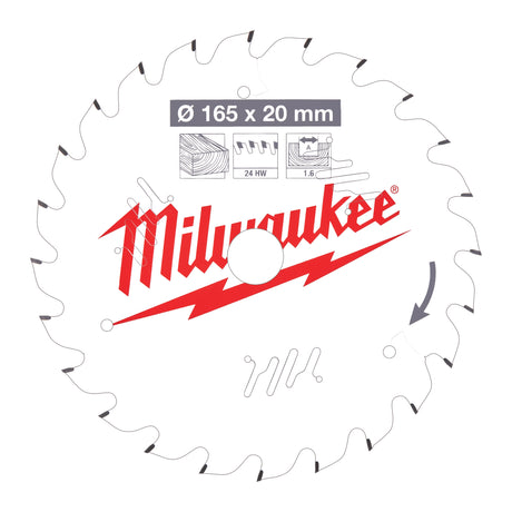 Milwaukee Csb p w 165x20x1.6x24atb 4932471931