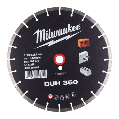 Discuri diamantate DUH Milwaukee