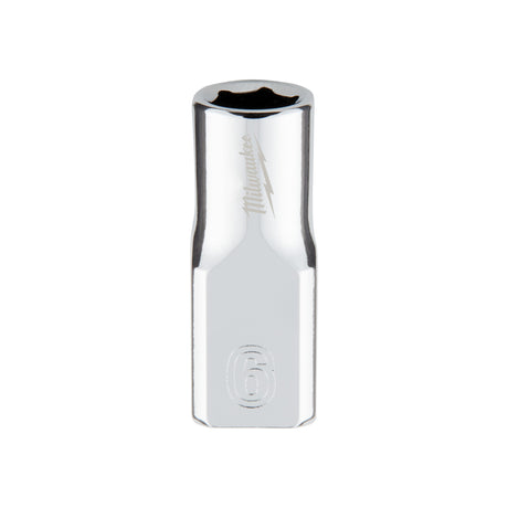 Milwaukee Cheie tubulară 1/4, sistem metric, scurtă - 6mm 4932478314