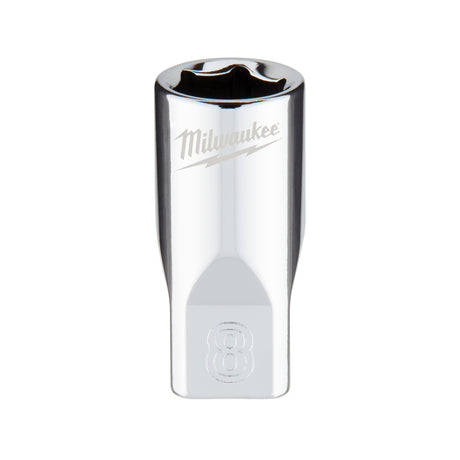 Milwaukee Cheie tubulară 1/4, sistem metric, scurtă - 8mm 4932478316