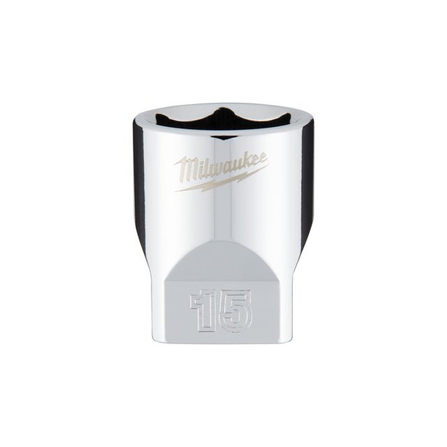 Milwaukee Cheie tubulară 1/4, sistem metric, scurtă - 15mm 4932478323