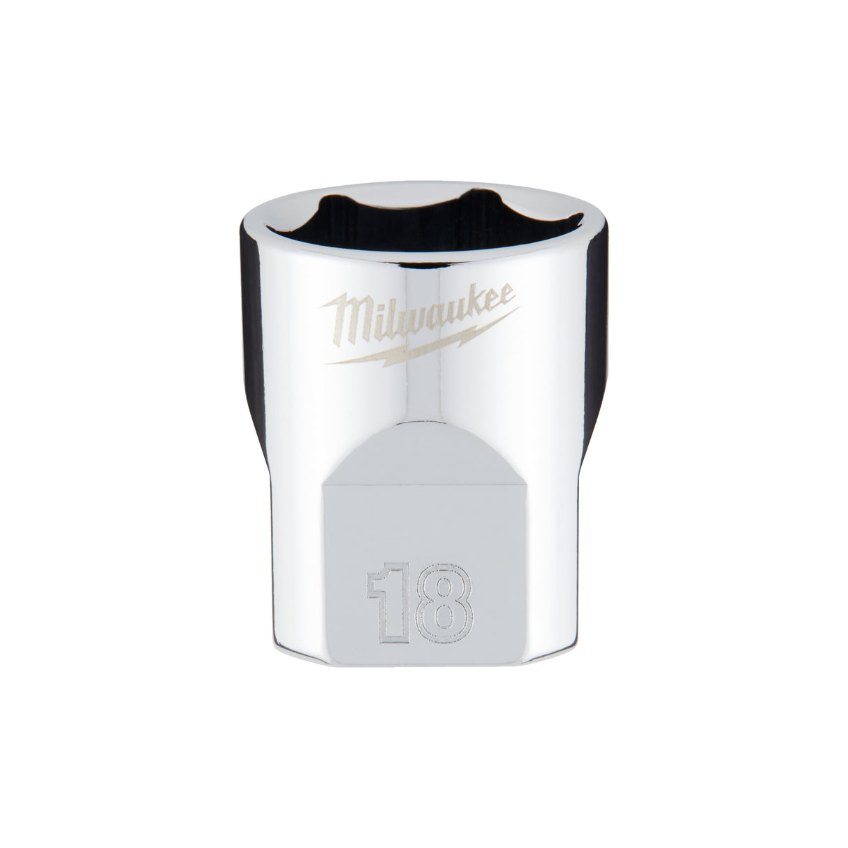 Milwaukee Cheie tubulară 3/8, sistem metric, scurtă - 18mm 4932478348