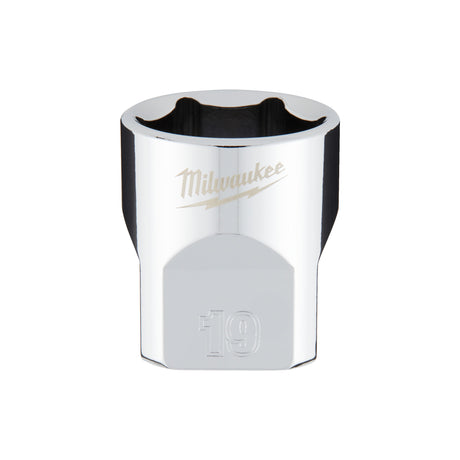 Milwaukee Cheie tubulară 3/8, sistem metric, scurtă - 19mm 4932478349